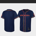 Houston Astros 2022 Baseball Jerseys Blank Space City Connect Limited Jersey - Navy