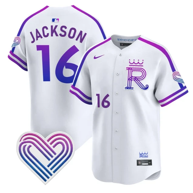 Bo Jackson #16 Kansas City Royals 2026 City Connect Premier Jersey