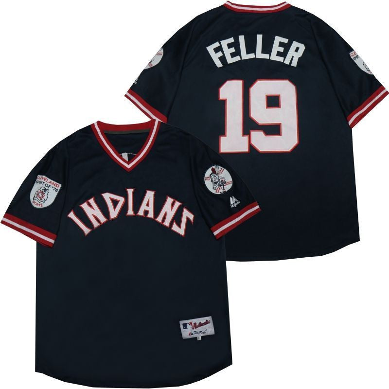 Bob Feller #19 2020 Limited Jersey - Black