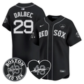 Bobby Dalbec #29 Boston Red Sox Tim Wakefield Memorial Patch Bla Limited Jersey