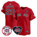 Bobby Dalbec #29 Boston Red Sox Tim Wakefield Memorial Patch Limited Jersey - Red