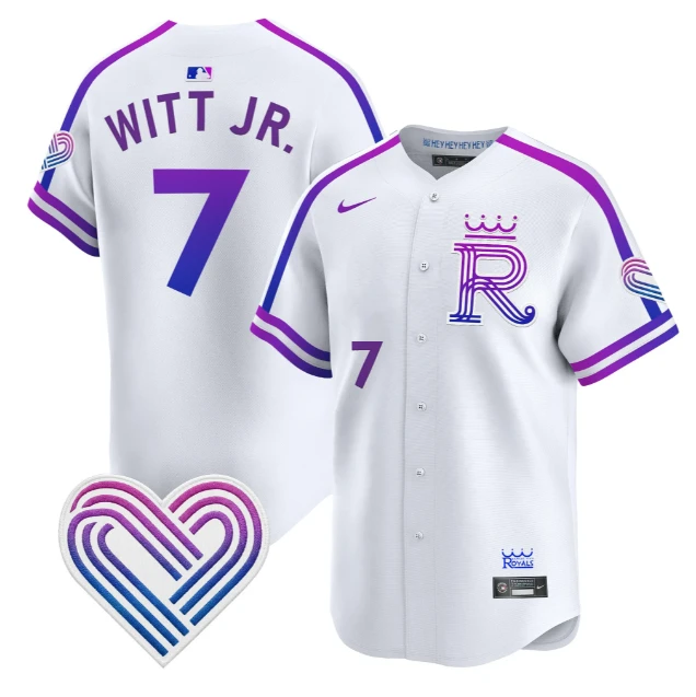 Bobby Witt Jr #7 Kansas City Royals 2026 City Connect Premier Jersey