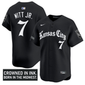 Bobby Witt Jr #7 Kansas City Royals Gothic Crown Edition Vapor Limited Jersey