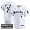 Bobby Witt Jr #7 Kansas City Royals Gothic Crown Edition Vapor W Limited Jersey
