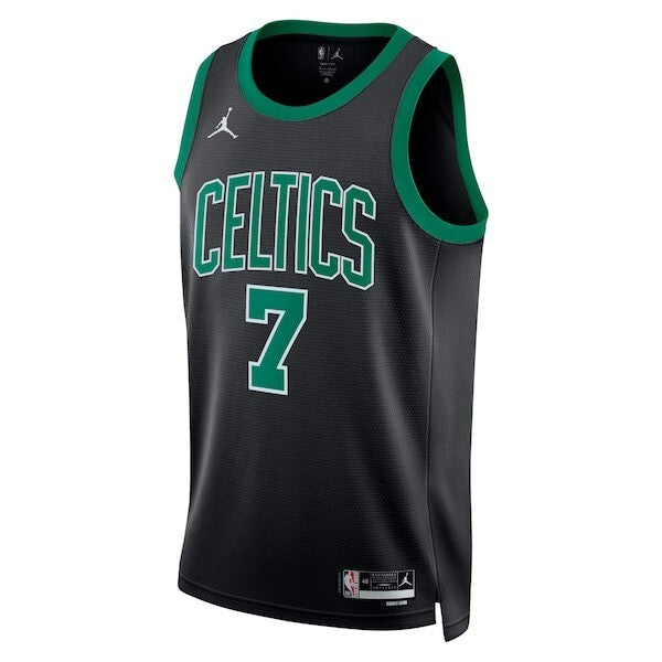 Boston Celtics Jordan Brand Statement Edition Swingman Jersey - Black - Jaylen Brown - Unisex