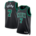 Boston Celtics Jordan Brand Statement Edition Swingman Jersey - Black - Jaylen Brown - Unisex