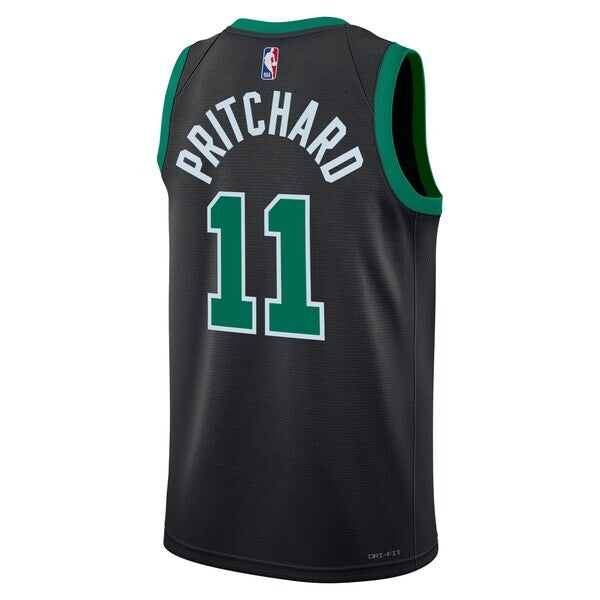 Boston Celtics Jordan Brand Statement Edition Swingman Jersey - Black - Payton Pritchard - Unisex