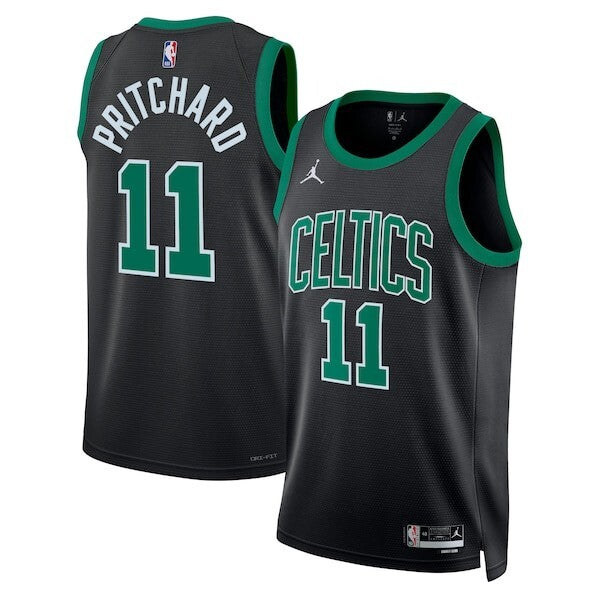 Boston Celtics Jordan Brand Statement Edition Swingman Jersey - Black - Payton Pritchard - Unisex