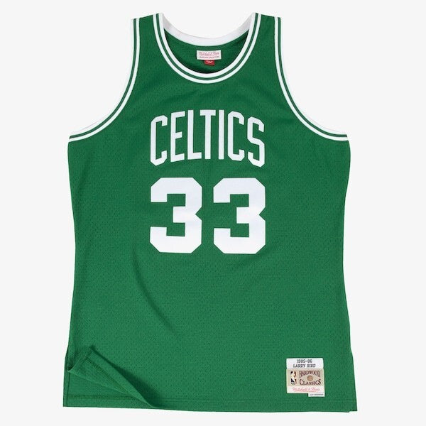 Boston Celtics Mitchell & Ness Swingman Jersey Larry Bird 1985-86