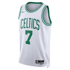 Boston Celtics Nike Association Edition Swingman Jersey - White - Jaylen Brown - Unisex
