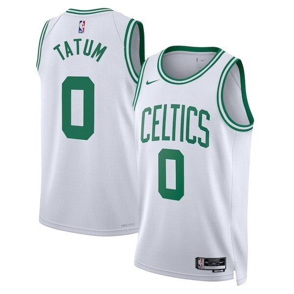 Boston Celtics Nike Association Edition Swingman Jersey - White - Jayson Tatum - Unisex