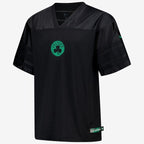 Boston Celtics Nike Courtside Football Jersey - Black - Mens