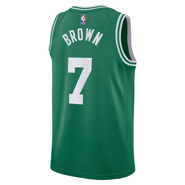 Boston Celtics Nike Icon Edition Swingman Jersey - Kelly Green - Jaylen Brown - Unisex