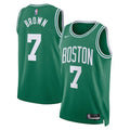 Boston Celtics Nike Icon Edition Swingman Jersey - Kelly Green - Jaylen Brown - Unisex