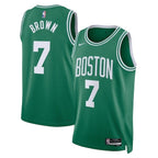 Boston Celtics Nike Icon Edition Swingman Jersey - Kelly Green - Jaylen Brown - Unisex