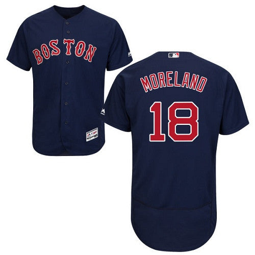 Mitch Moreland #18 Boston Red Sox Flexbase Authentic Baseball Jersey - Navy Blue