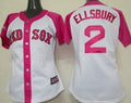Jacoby Ellsbury #2 Boston Red Sox Majestic Womens 2012 Fashion By Athletic Limited Jersey