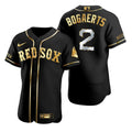 Xander Bogaerts #2 Boston Red Sox Brandedition Black Gift Red Sox Fans Limited Jersey - Golden