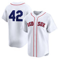 Jackie Robinson #42 Boston Red Sox 2024 Day Home Stitches Limited Jersey - White
