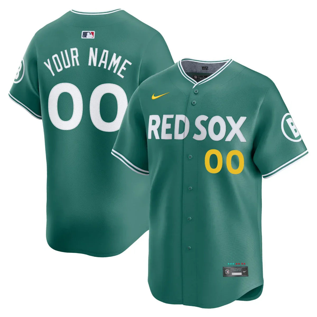 Boston Red Sox 2025 City Connect Vapor Premier Limited Stitc Custom Jersey
