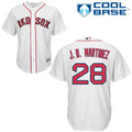 Boston Red Sox #28 J D Martinez Limited Cool Base Jersey - White