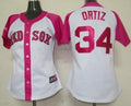 David Ortiz #34 Boston Red Sox Majestic Womens 2012 Fashion By Athletic Limited Jersey