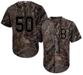 Mookie Betts #50 Boston Red Sox Realtree Limited Cool Base Jersey - Camo