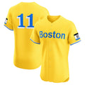 Rafael Devers #11 Boston Red Sox City Connect Baseb Elite Jersey - Gold