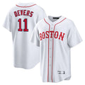 Rafael Devers #11 Boston Red Sox 2021 Patriots' Day Limited Playe Jersey - White