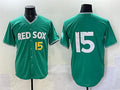 Dustin Pedroia #15 Boston Red Sox 2025 City Connect Limited Baseb Jersey - Green