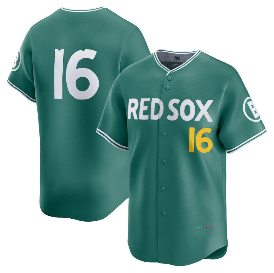 Jarren Duran #16 Boston Red Sox 2025 City Connect Limited Player Jersey - Green