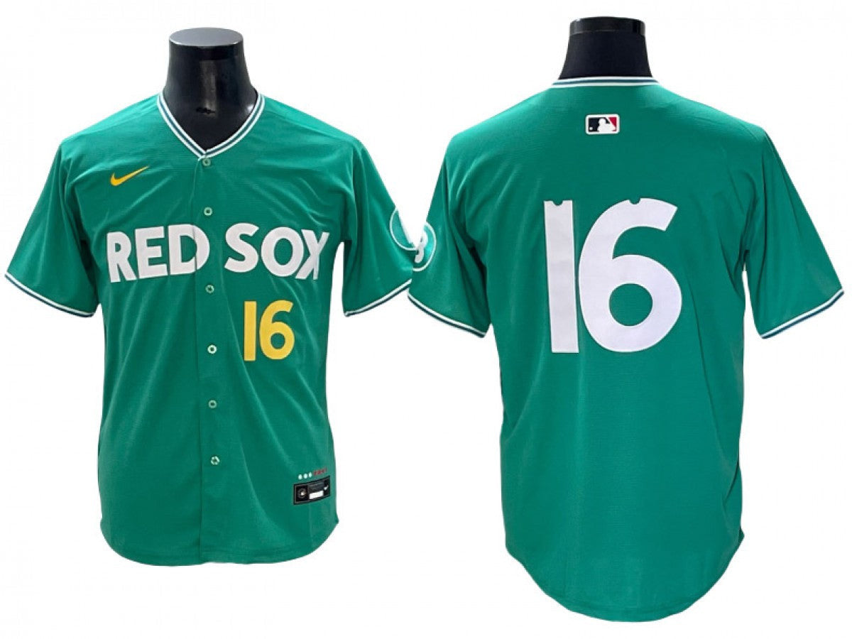 Jarren Duran #16 Boston Red Sox 2025 City Connect Limited Jersey - Green