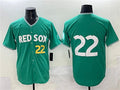 Garrett Whitlock #22 Boston Red Sox 2025 City Connect Limited Bas Jersey - Green