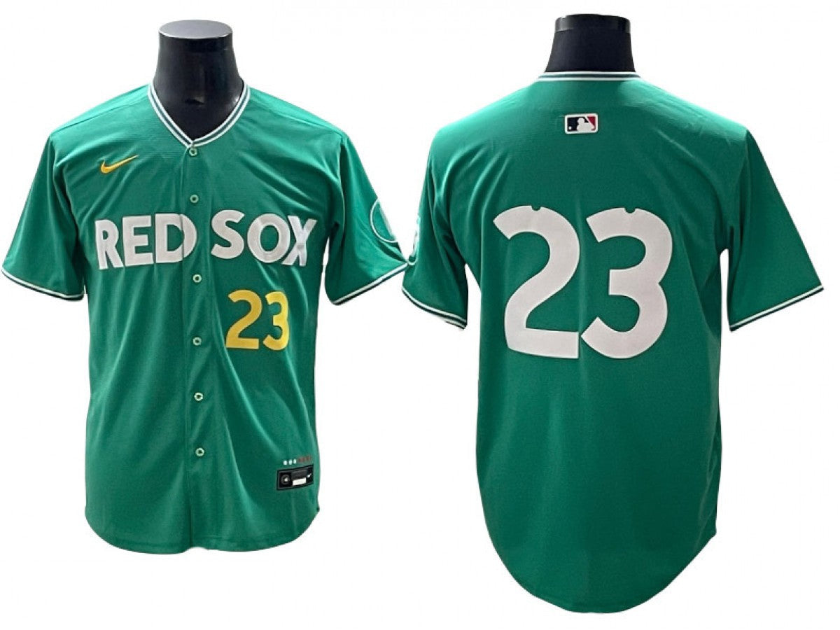 Boston Red Sox #23 2025 Romy Gonzalez City Connect Limited Jersey - Green