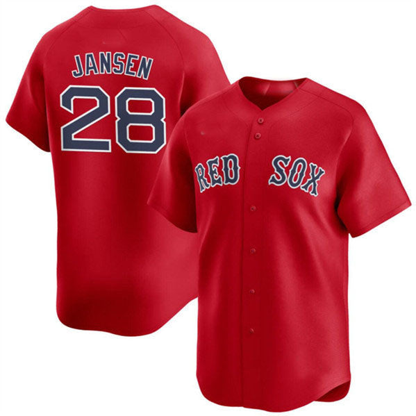 Danny Jansen #28 Boston Red Sox 2024 Alternate Limited Baseball Jer Jersey - Red