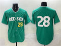 Kristian Campbell #28 Boston Red Sox 2025 City Connect Limited Ba Jersey - Green
