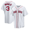 Boston Red Sox #3 Ceddanne Rafaela Home Baseball Limited Jersey - White