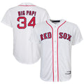 David Ortiz #34 Boston Red Sox Baseball Jerseys Limited Player Jersey - White