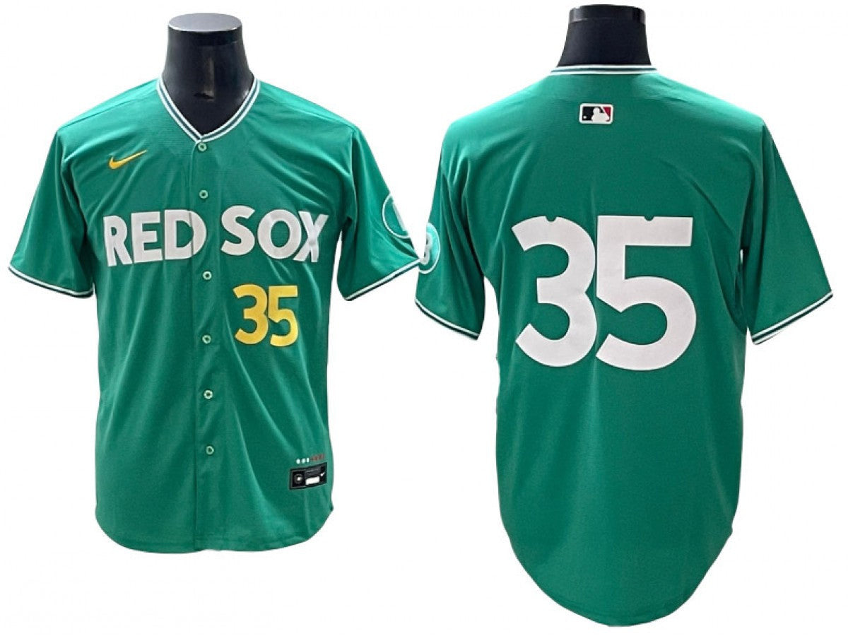 Garrett Crochet #35 Boston Red Sox 2025 City Connect Limited Jersey - Green