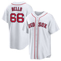Brayan Bello #66 Boston Red Sox Home Baseball Je Limited Jersey - White
