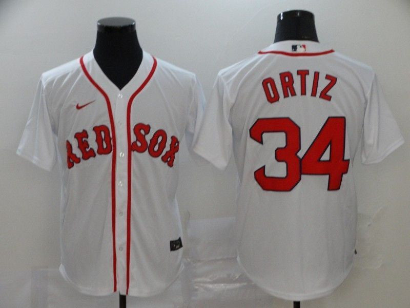 David Ortiz #34 Boston Red Sox 2020 Limited Jersey - White