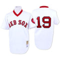 Fred Lynn Boston Red Sox Throwback Pullover Limited Jersey - White