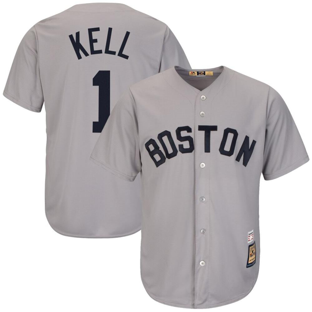 George Kell Boston Red Sox Limited Throwback Jersey - Gray