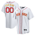 Boston Red Sox Trim Limited Custom Jersey - Gold