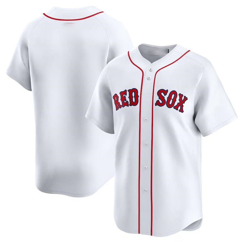 Boston Red Sox Home Authentic Baseball Jerseys Team Jersey - White