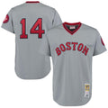 Jim Rice Boston Red Sox 1975 Throwback Pullover Limited Jersey - Gray