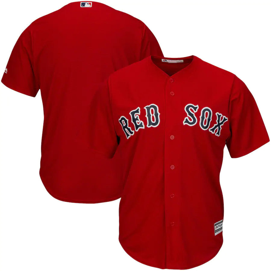 Boston Red Sox Majestic Big And Tall Limited Cool Base Team Jersey - Red