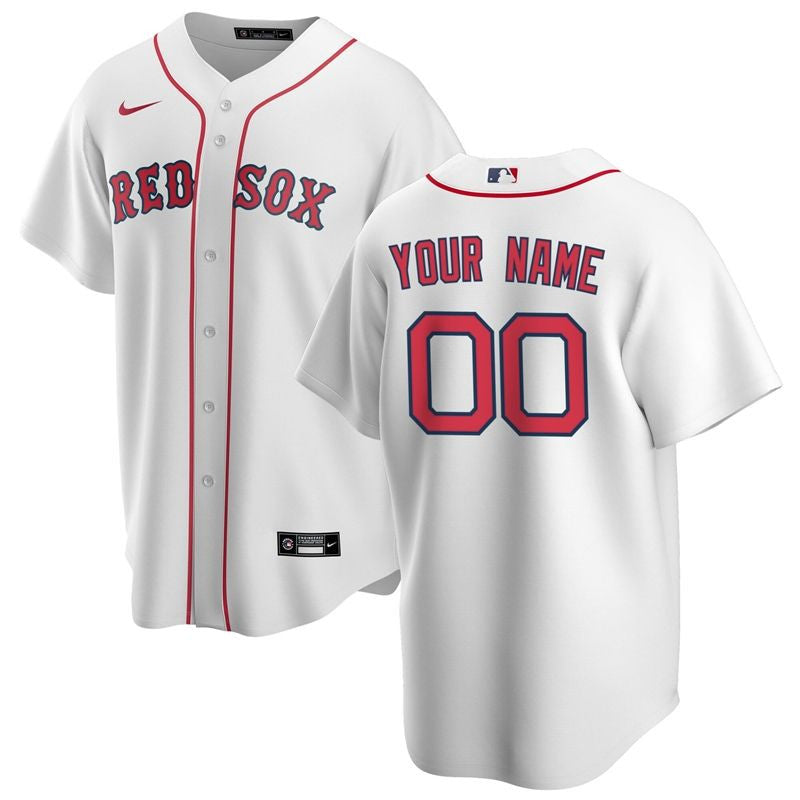 Boston Red Sox 2020 Personalized Limited Custom Jersey - White