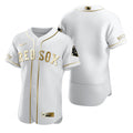 Boston Red Sox Brandedition White Gift Red Sox Fans Limited Jersey - Golden