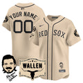 Morgan Wallen Boston Red Sox 2025 Limited Custom Jersey